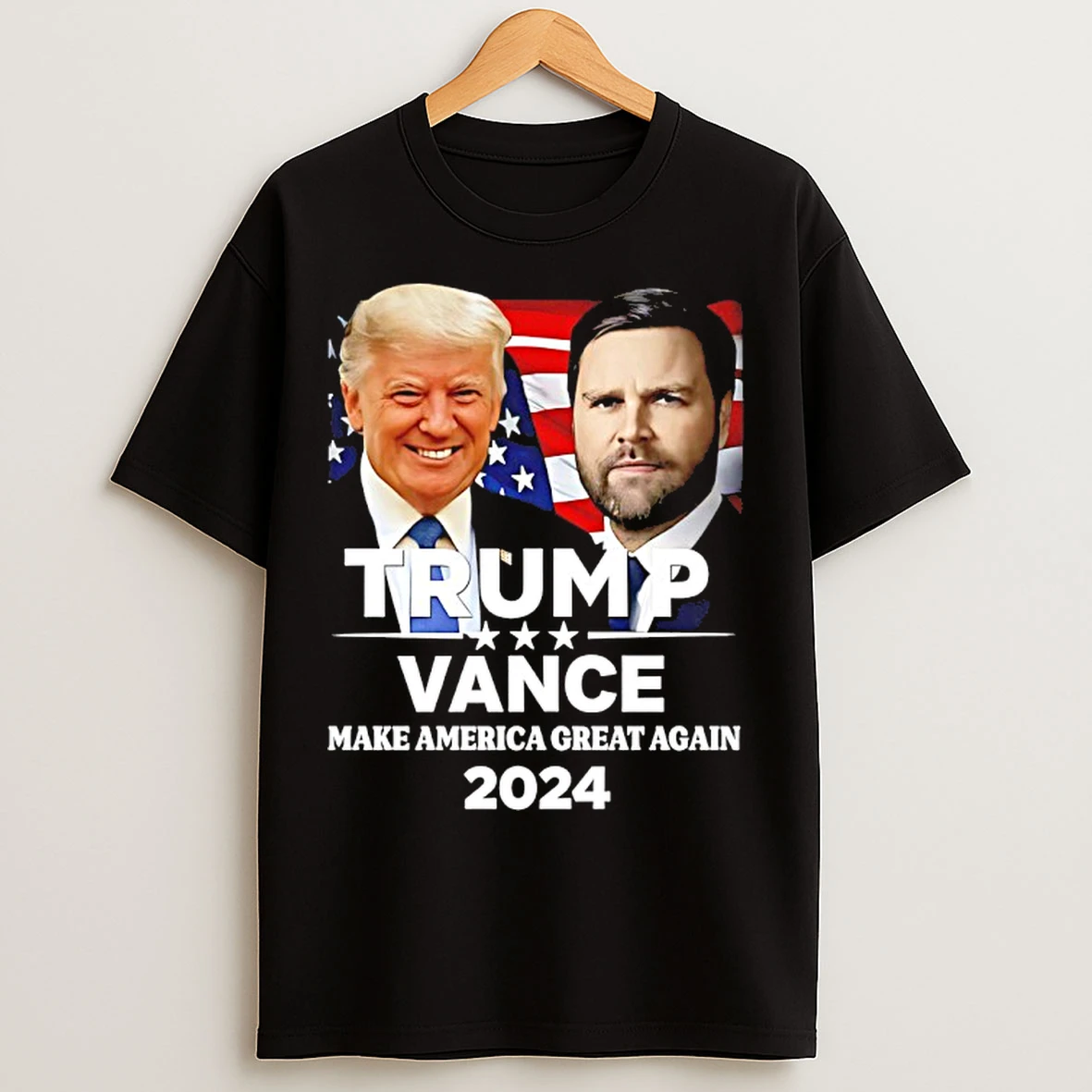 Akio Toyoda Toyota Ceo At Nascar Event Wearing Trump Vance Maga 2024 T Shirts