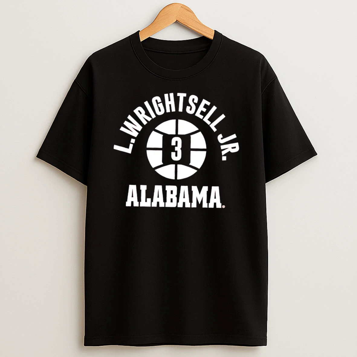 Alabama Basketball Latrell Wrightsell Jr Name Number Ball 3 Shirts