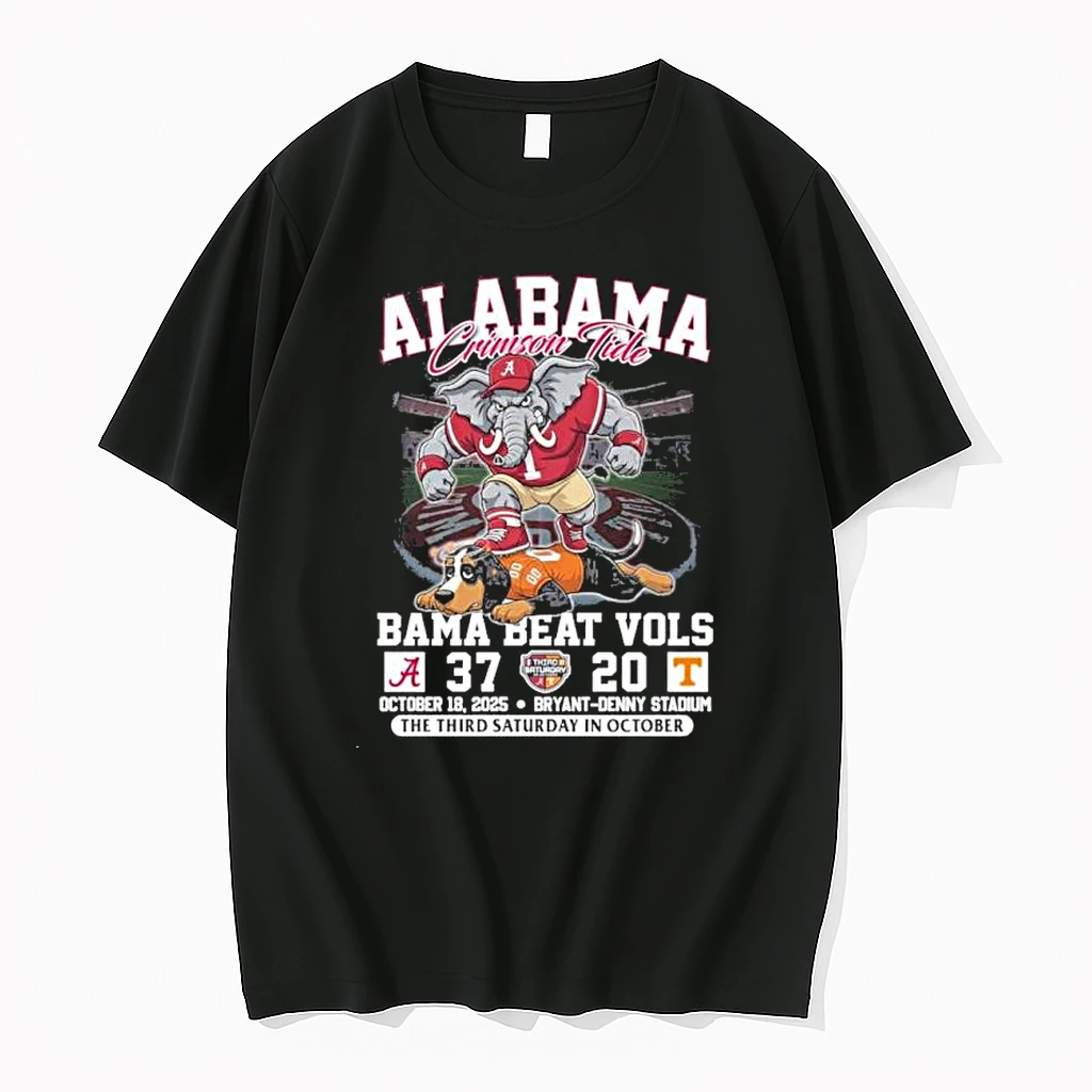 Alabama Crimson Tide Bama Beat Vols 37 20 Shirts