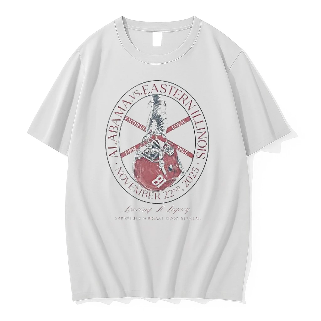Alabama Vs Eastern Illinois 2025 Leaving A Legacy Shirts