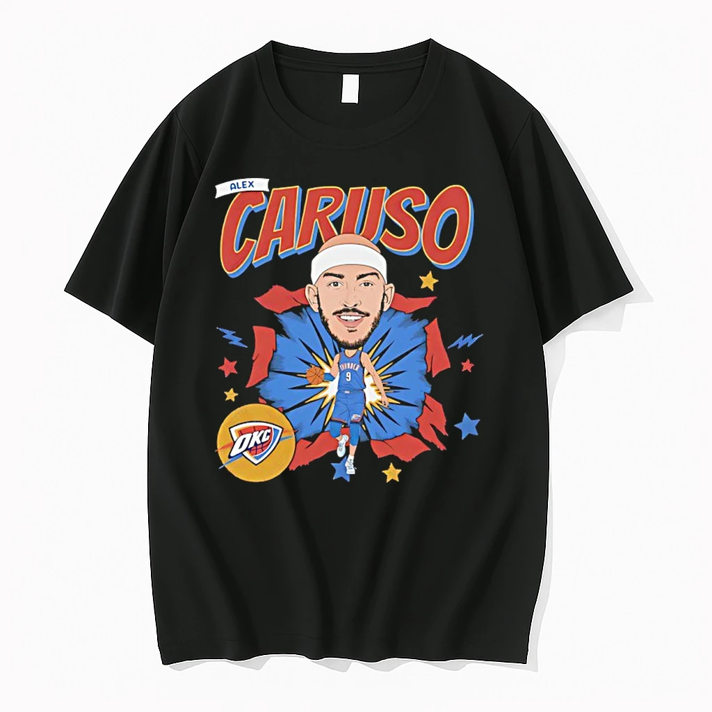 Alex Caruso Oklahoma City Thunder Basketball Player Caricature Shirts
