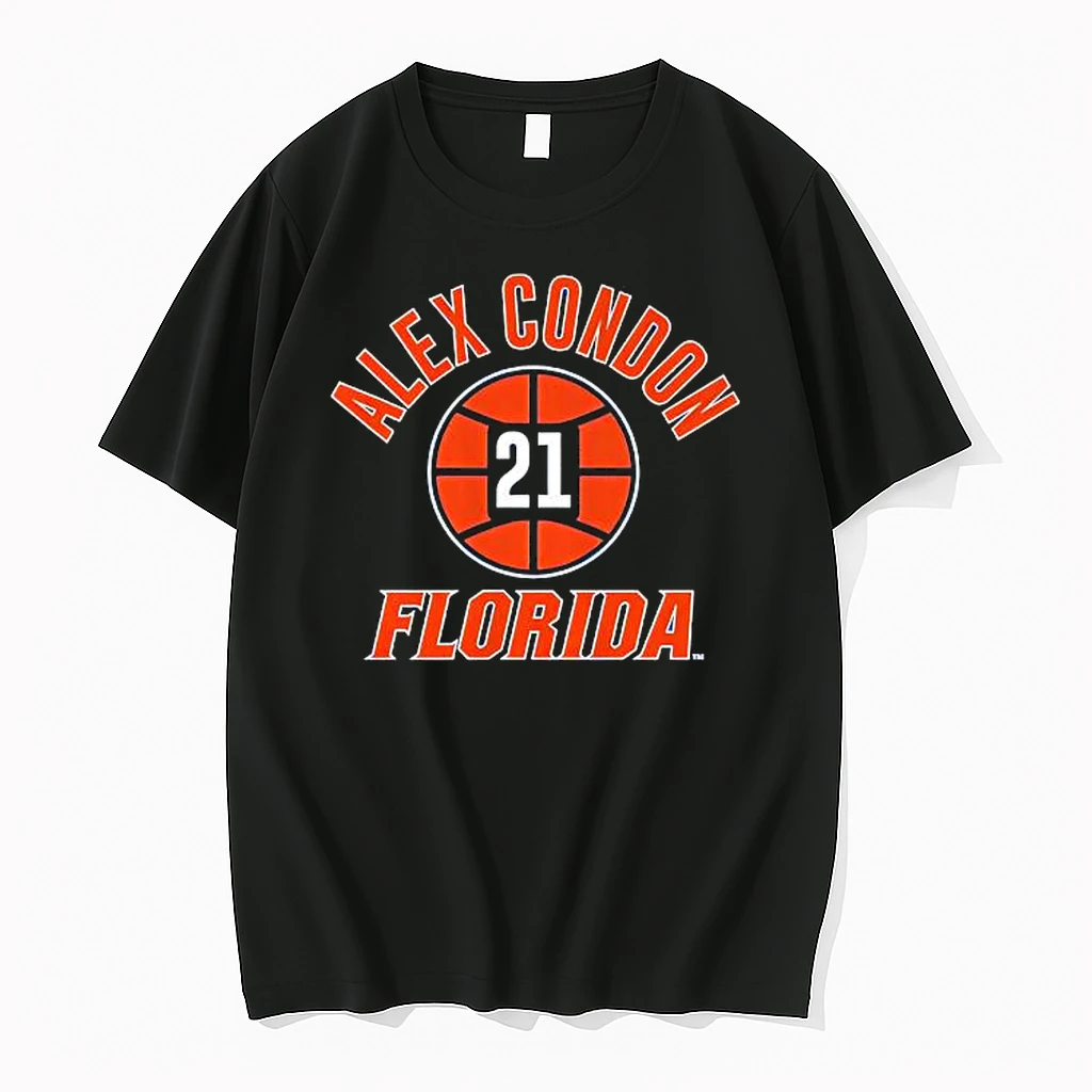 Alex Condon Name Number Ball Florida Basketball Shirts