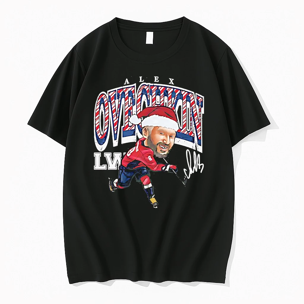 Alex Ovechkin Santa Caricature Washington Capitals Shirts