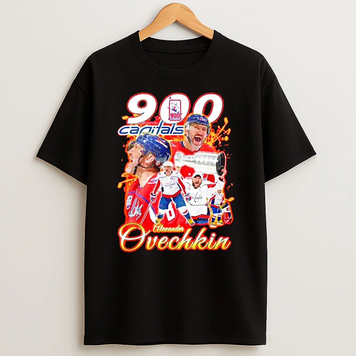 Alexander Ovechkin 900 Goals Capitals Graphic Shirts