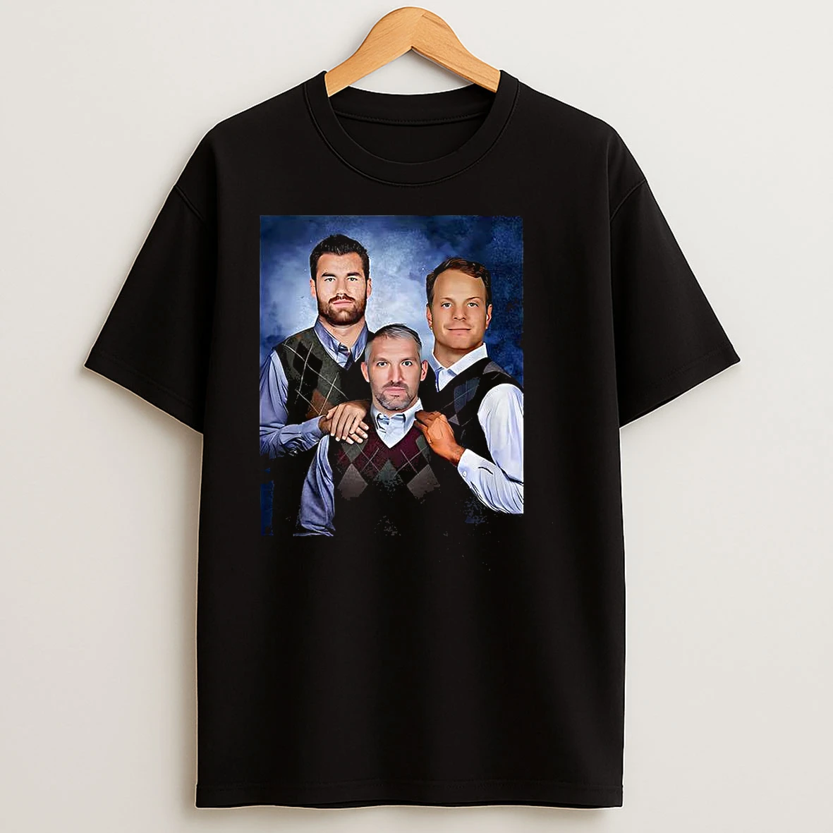 Alexander Ovechkin Tom Wilson And John Carlson Step Brothers T Shirts