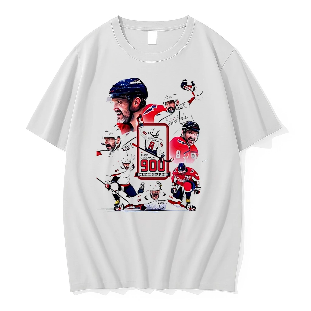 Alexander Ovechkin No 8 Washington C 900th Career Goal Shirts
