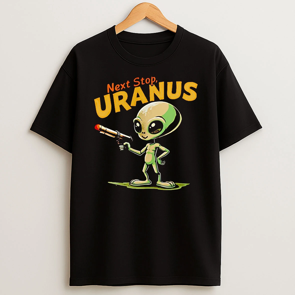 Alien Next Stop Uranus Shirts