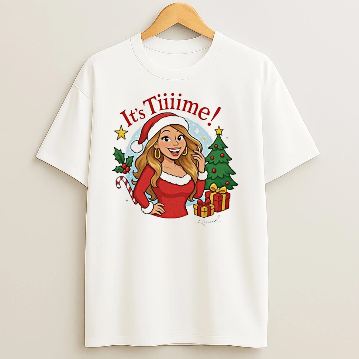 All I Want For Christmas Is Maria Carey T Shirts
