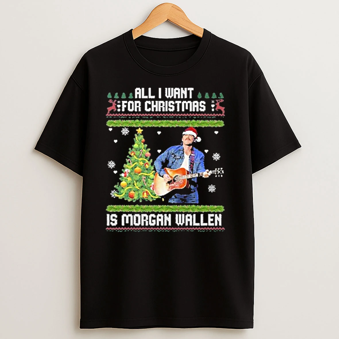 All I Want For Christmas Is Morgan Wallen 2025 T Shirts