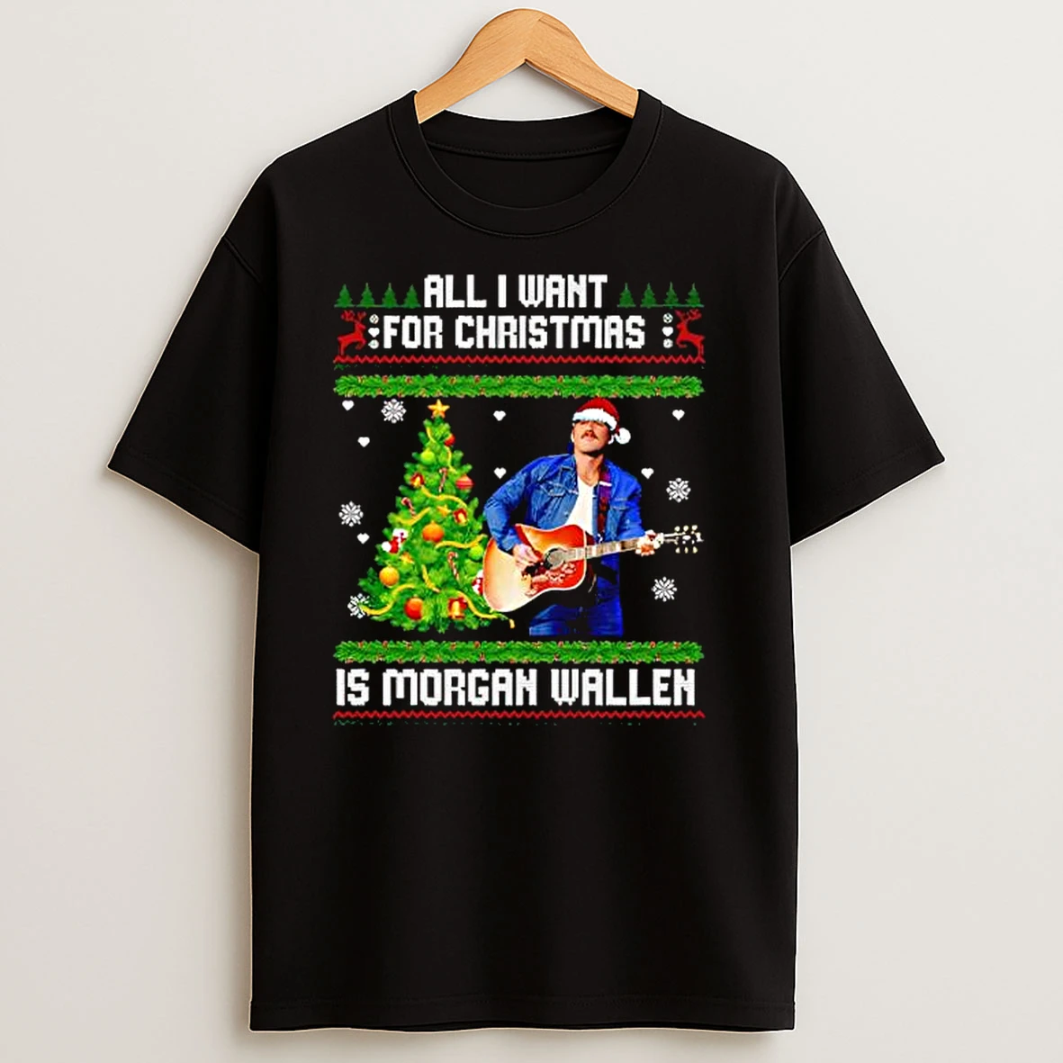 All I Want For Christmas Is Morgan Wallen T Shirts