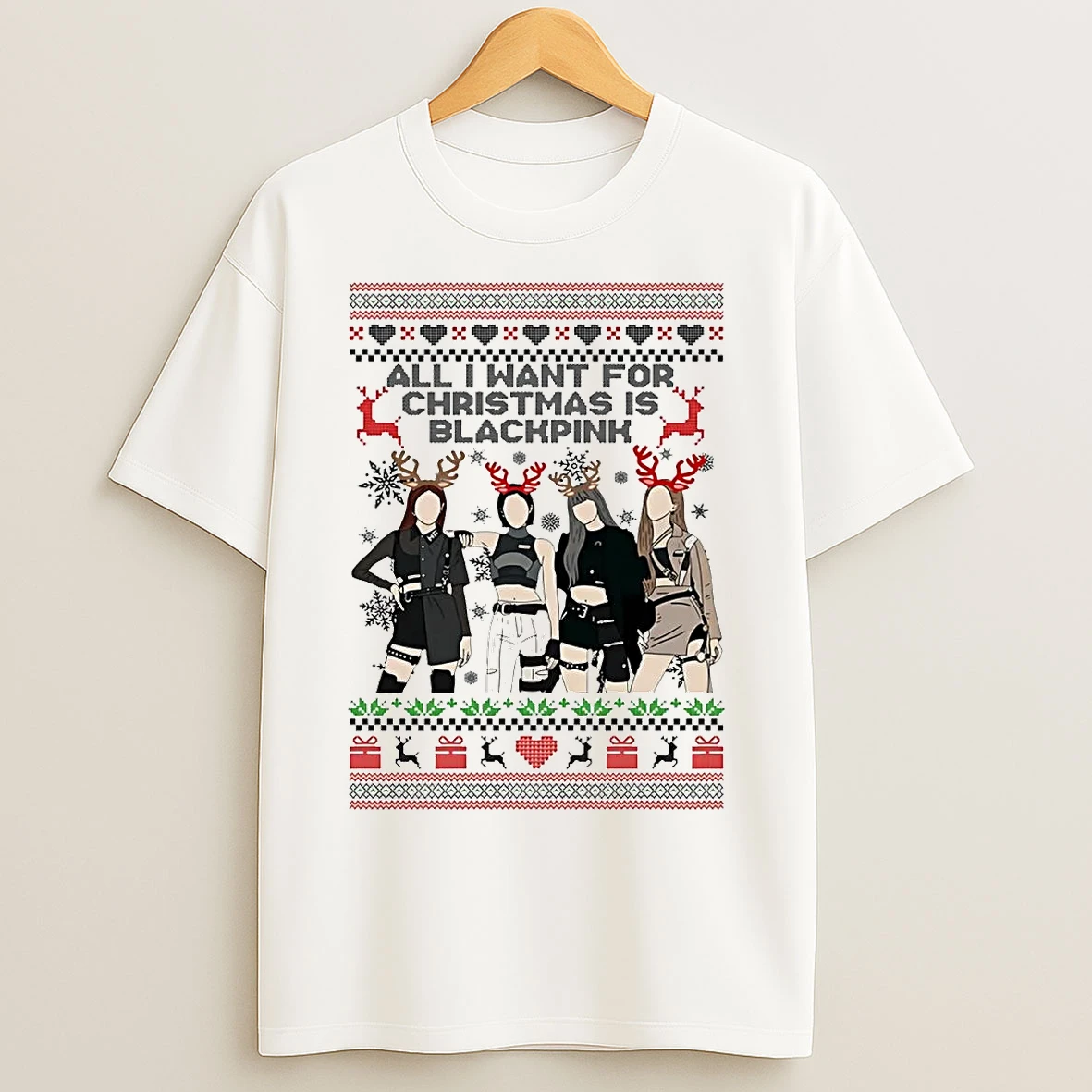 All I Want For Christmas Is Blackpink T Shirts