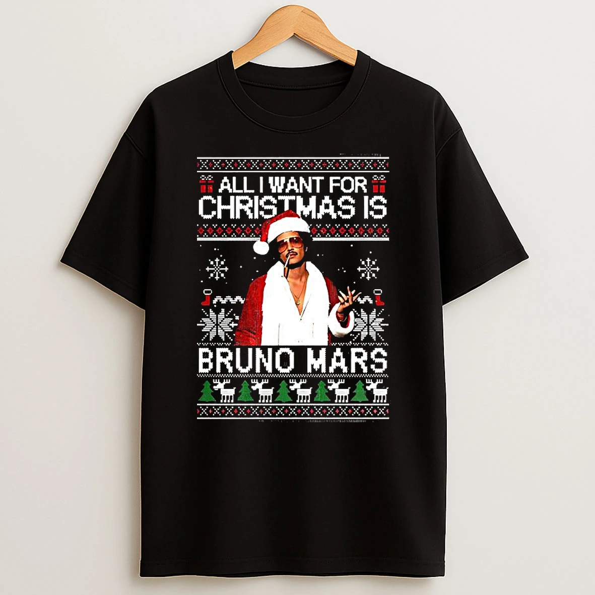 All I Want For Christmas Is Bruno Ugly Shirts