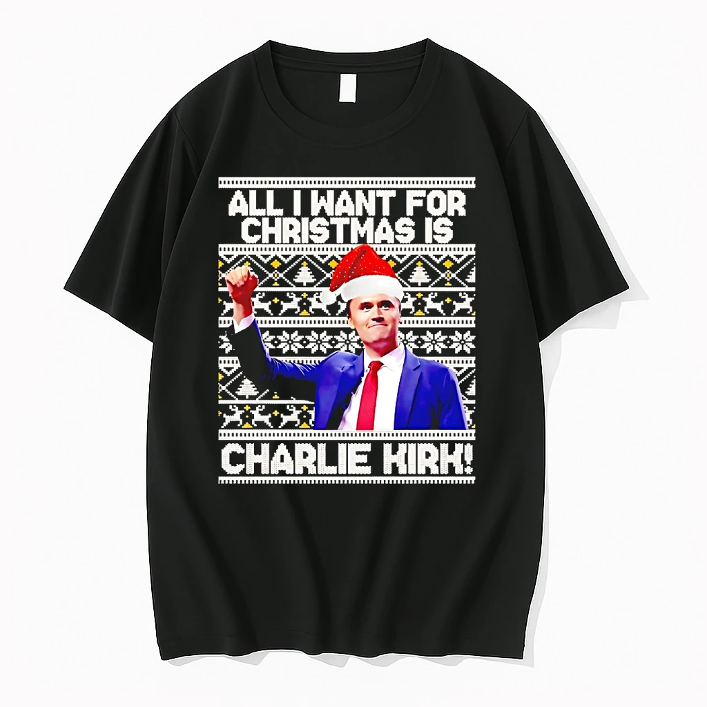 All I Want For Christmas Is Charlie Kirk Shirts