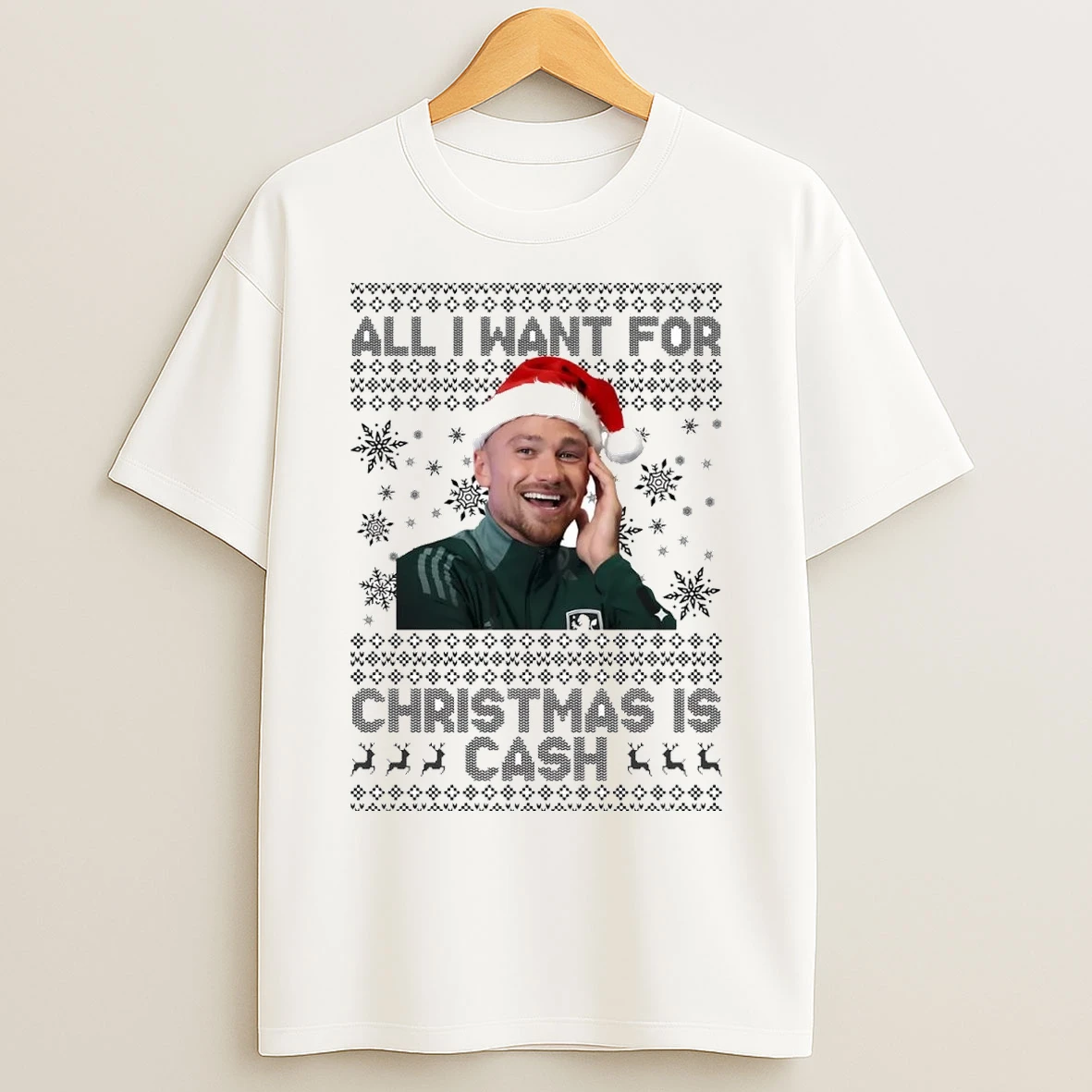 All I Want For Christmas Is Matty Cash T Shirts