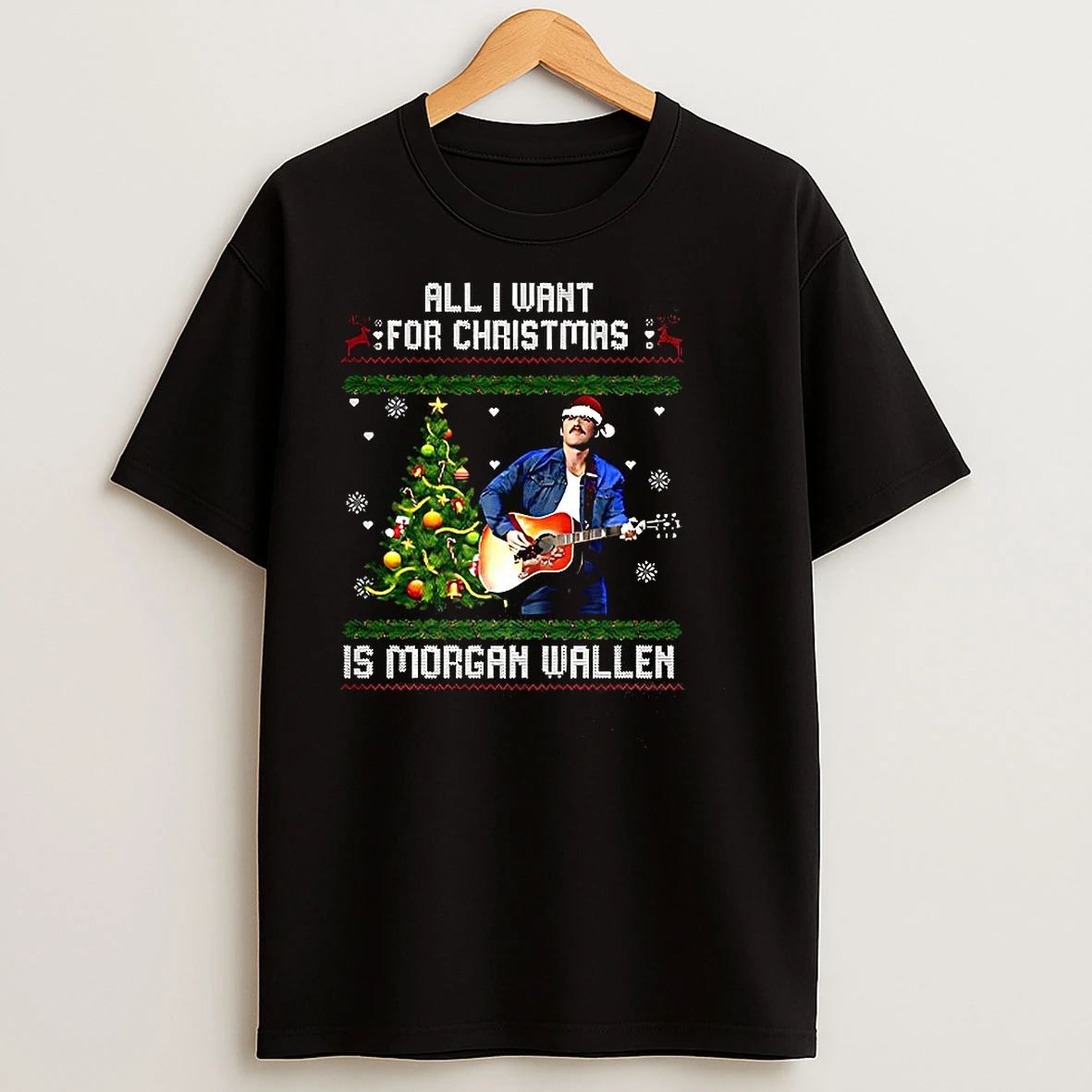 All I Want For Christmas Is Morgan Country Music T Shirts