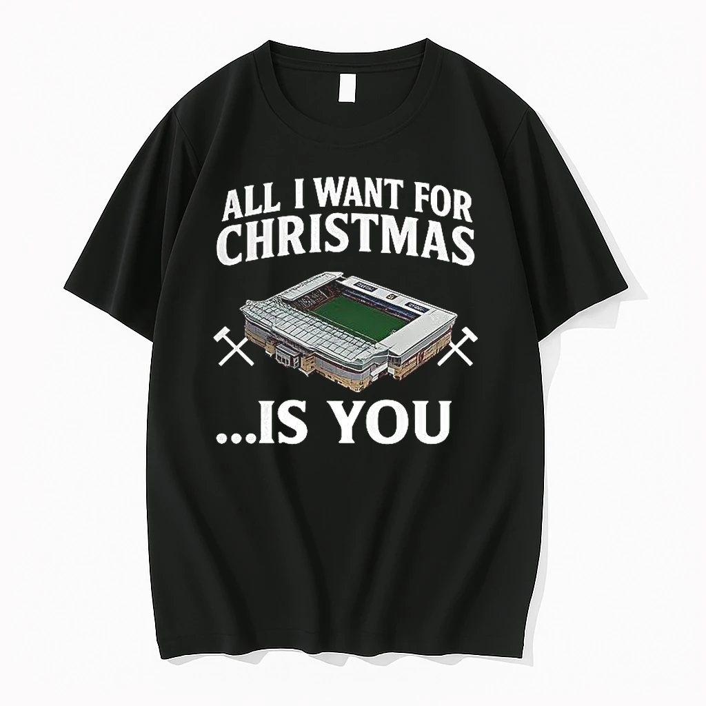 All I Want For Christmas Is You Westham Stadium Shirts