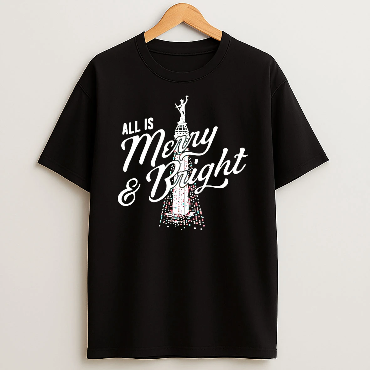 All Is Merry And Bright Christmas Shirts