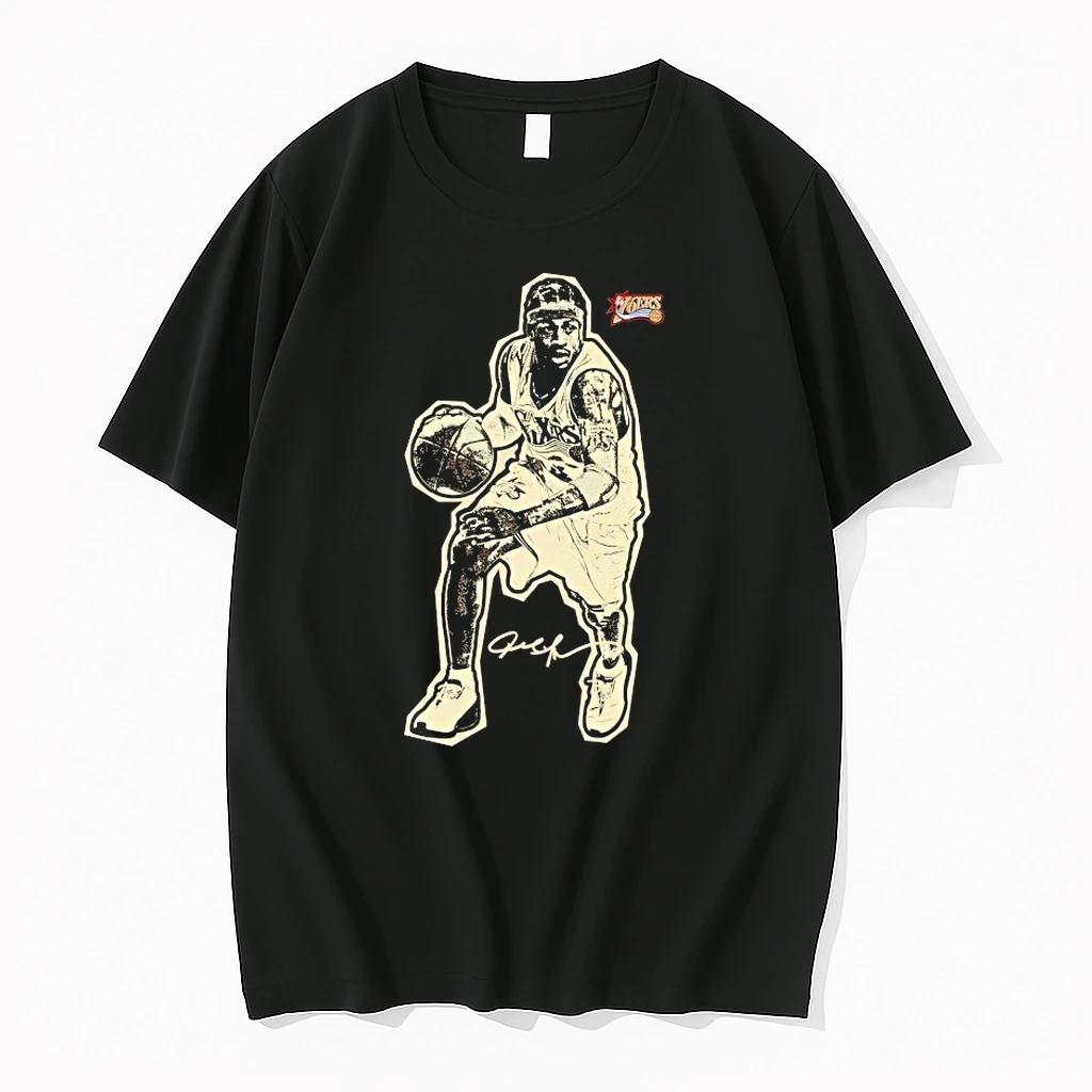 Allen Iverson Philadelphia 76ers Blockbuster Player Graphic Shirts