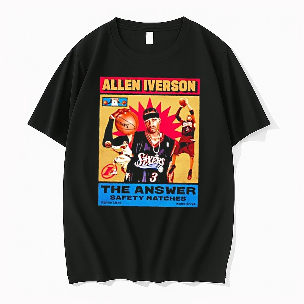 Allen Iverson Philadelphia 76ers The Answer Safety Matches Shirts