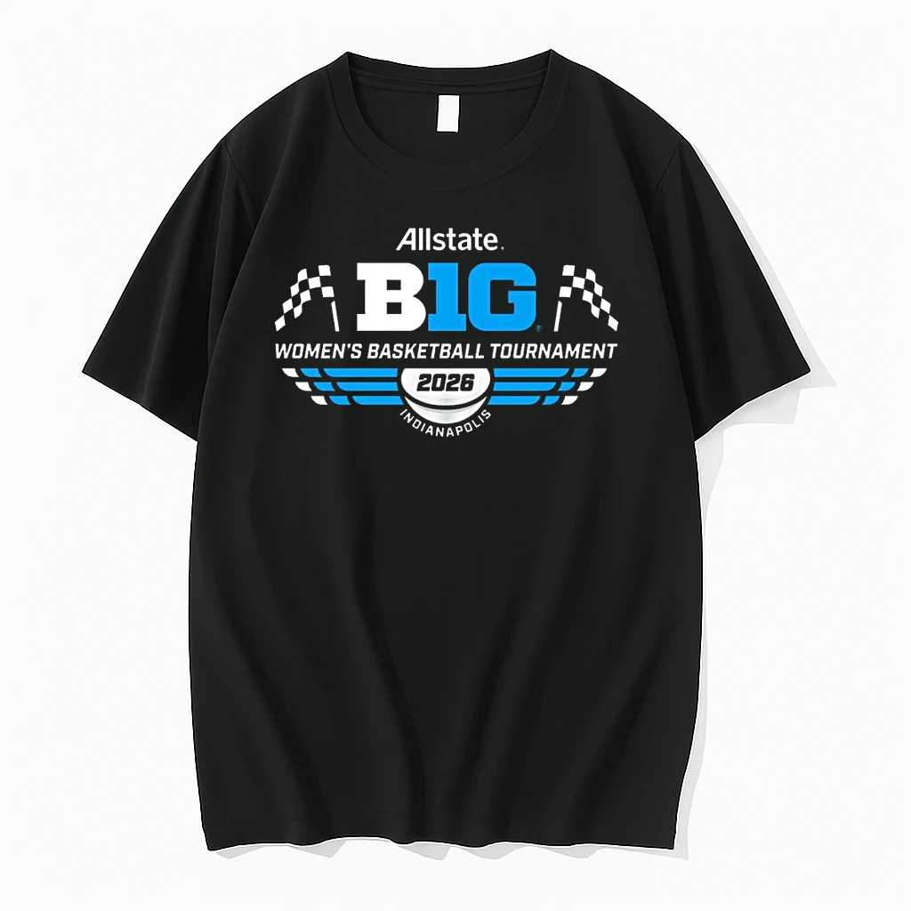Allstate Big Ten Womens Basketball Tournament 2026 Indianapolis Logo Shirts