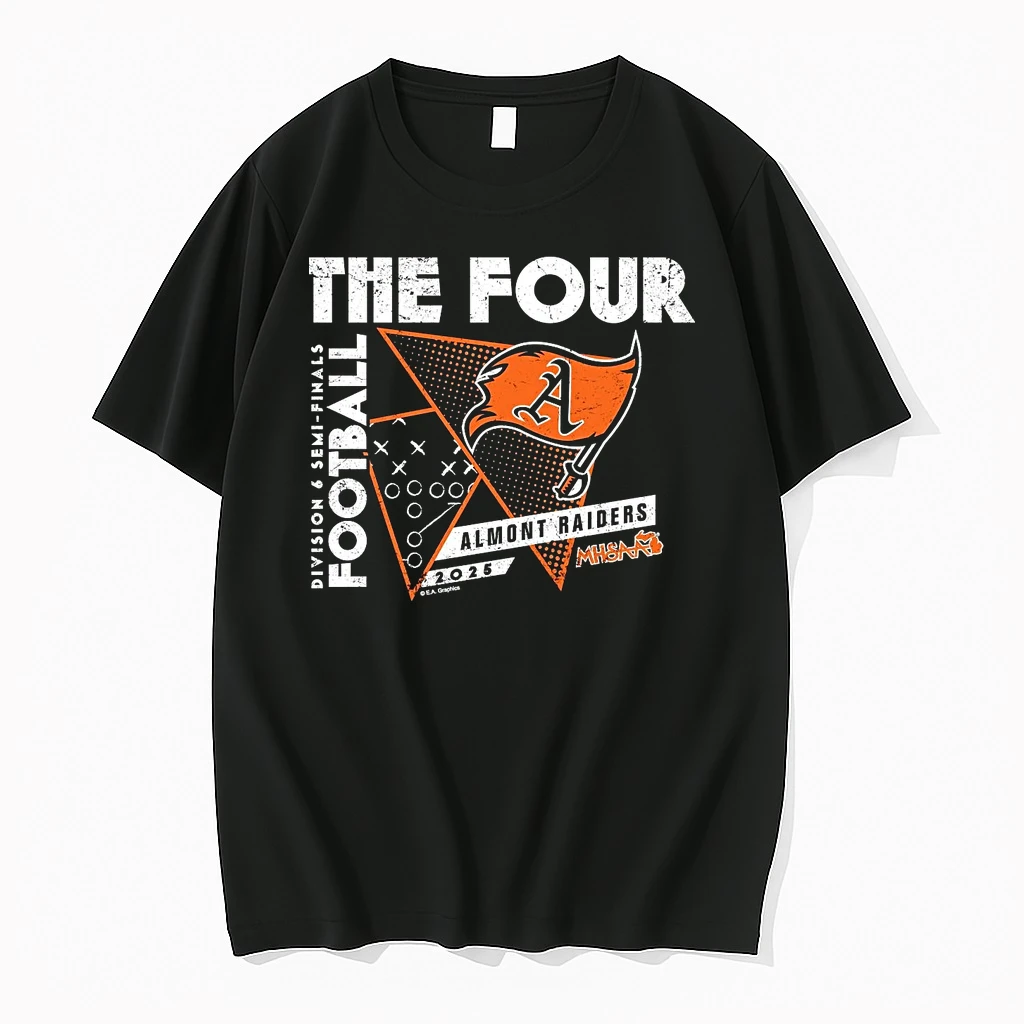 Almont Raiders 2025 D6 Semifinals The Four Shirts