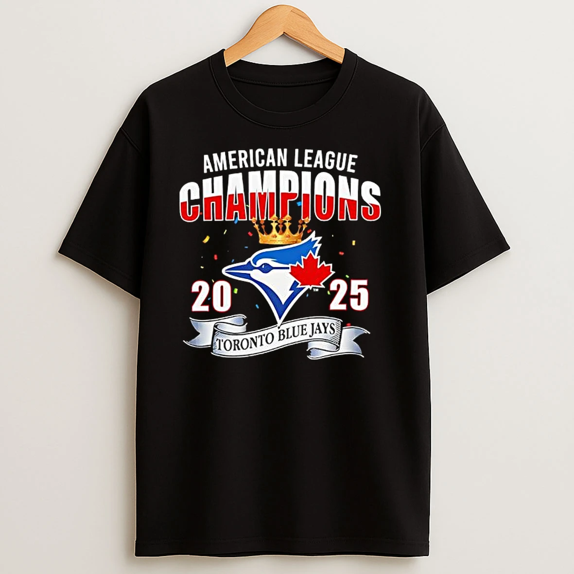 American League Champions Toronto Blue Jays Logo 2025 T Shirts