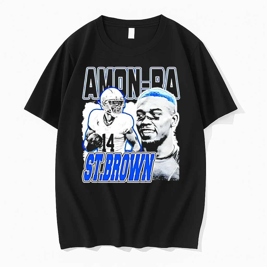 Amon Ra St Brown Detroit Lions Dreams Player Collage Shirts