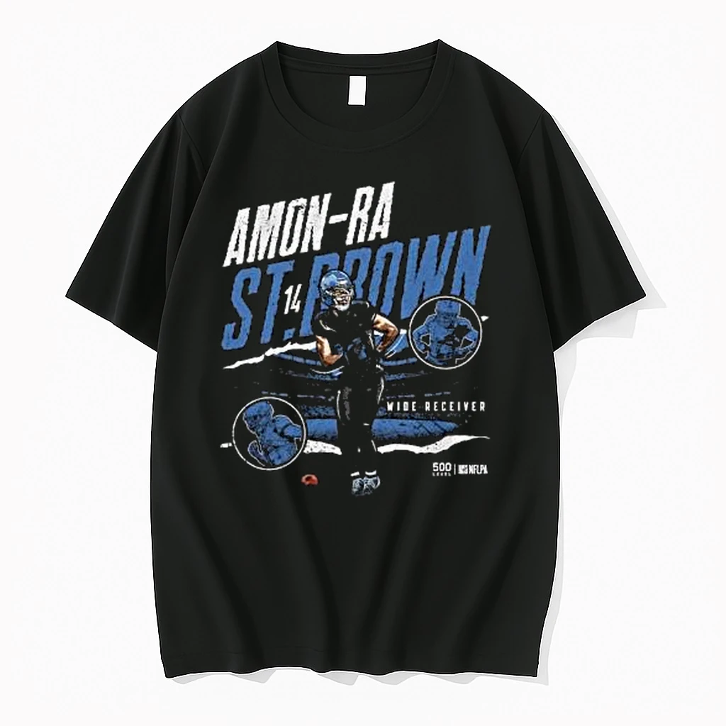 Amon Ra St Brown Wide Receiver Detroit Celly Shirts