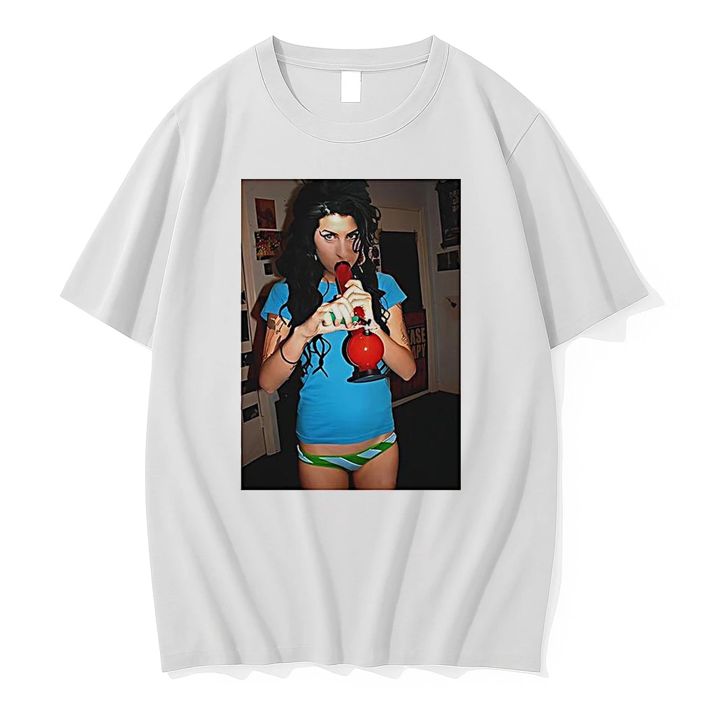 Amy Winehouse Smoking Bong Meme Shirts