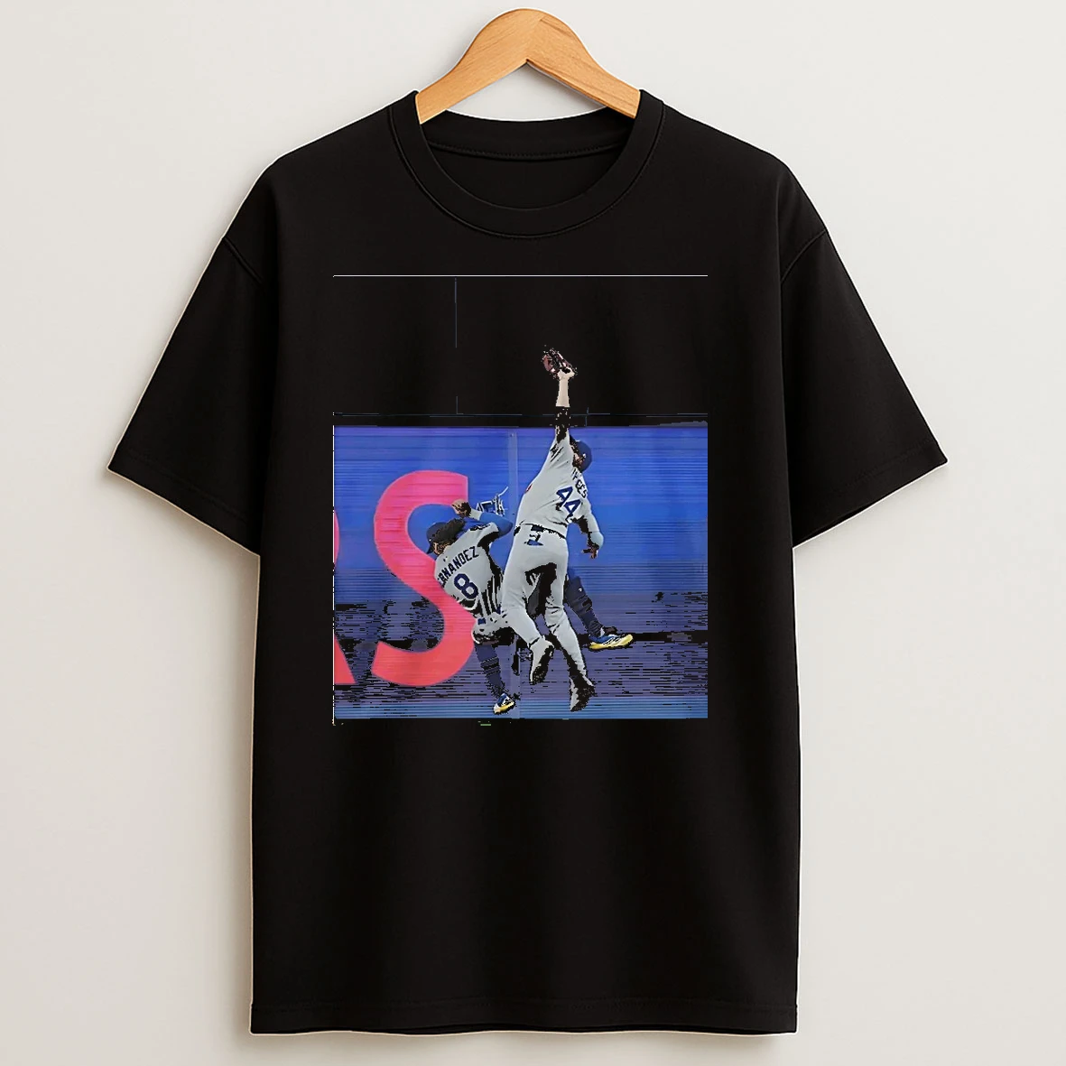 Andy Pages Catch Dodgers World Series Game 7 Photo Christmas T Shirts