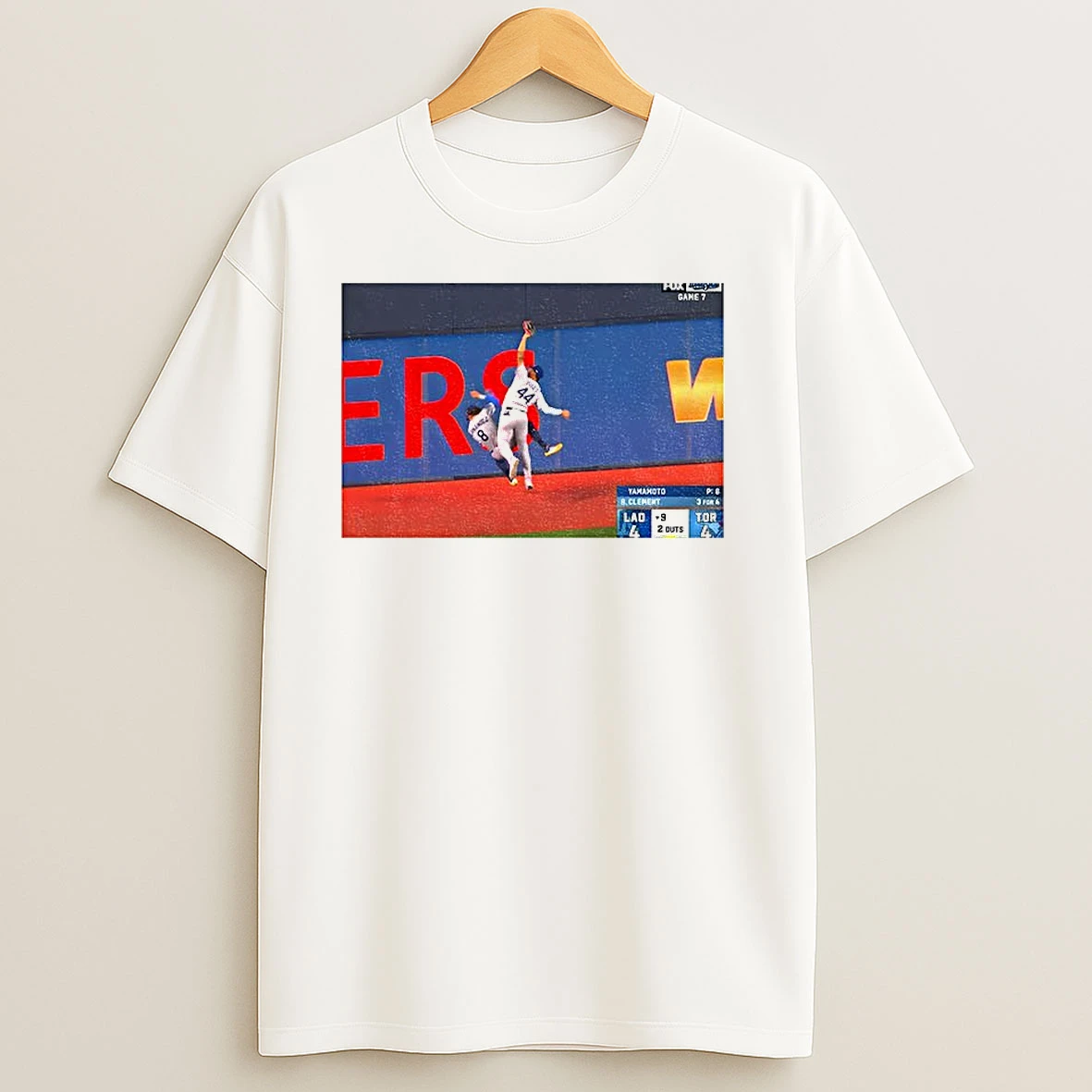 Andy Pages Game 7 Catch Los Angeles Dodgers World Series Champions 2025 T Shirts