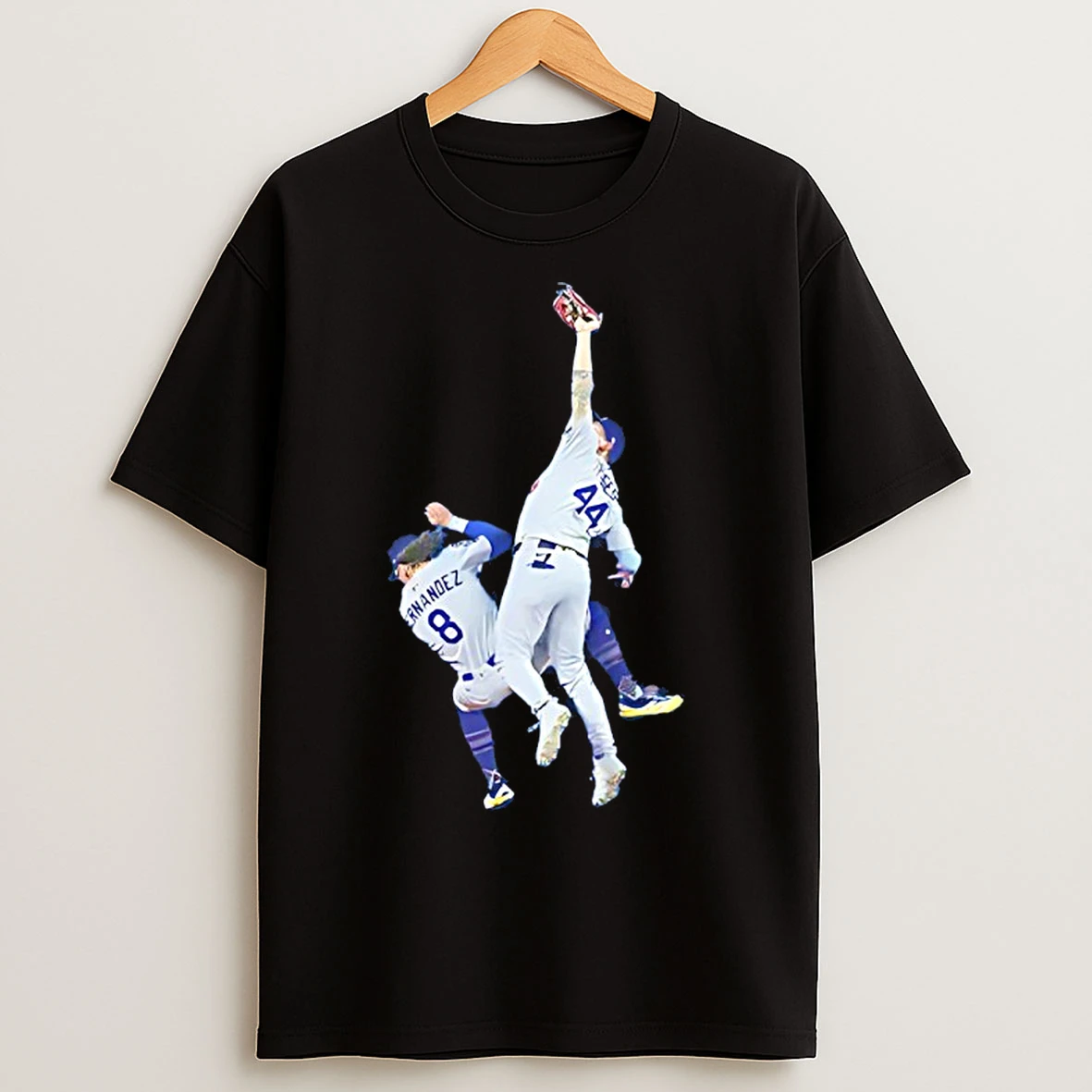 Andy Pages Hitting Kike Hernandez Los Angeles Dodgers T Shirts