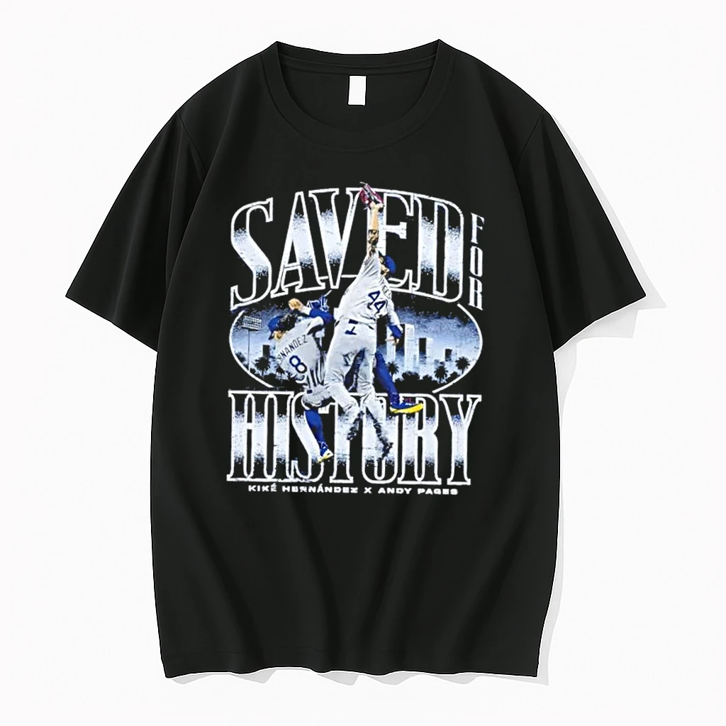 Andy Pages Los Angeles Dodgers Saved For History Shirts