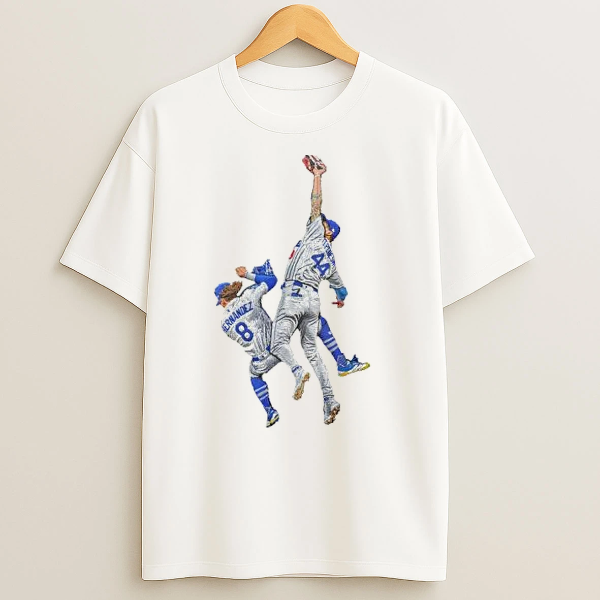 Andy Pages And Kike Hernandez Los Angeles Dodgers 2025 World Series Game T Shirts