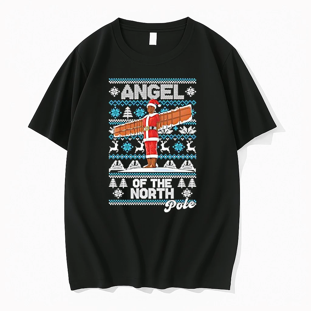 Angel Of The North Pole Christmas Shirts