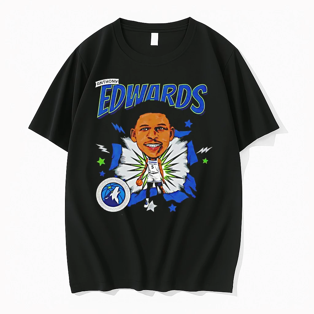 Anthony Edwards Minnesota Timberwolves Caricature Shirts