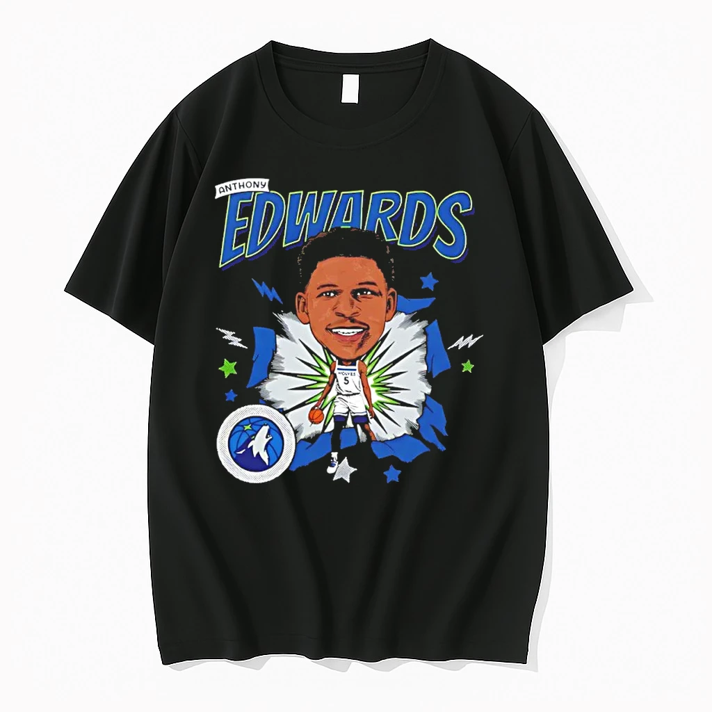 Anthony Edwards Minnesota Timberwolves Caricature 25 Shirts