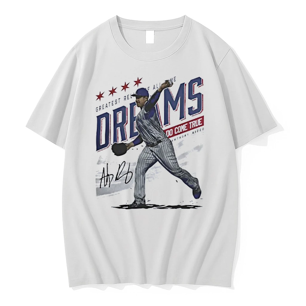 Anthony Rizzo Chicago C Pitching Do Come True Debut Mlb Shirts