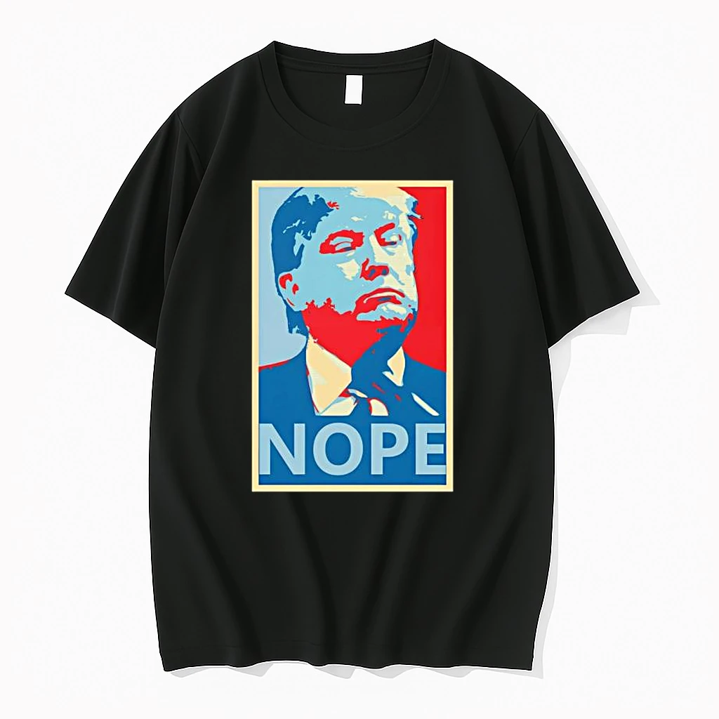 Anti Trump Donald Trump Portrait Nope Shirts