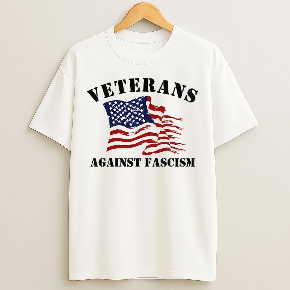 Anti Trump Veteran Day Veterans Against Fascism T Shirts