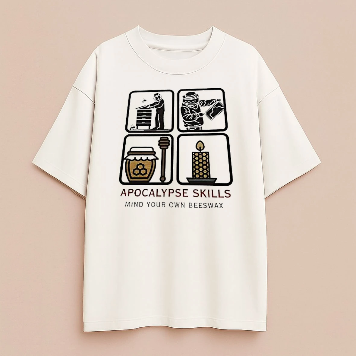 Apocalypse Skills Mind Your Own Beeswax Premium Shirt Sweater