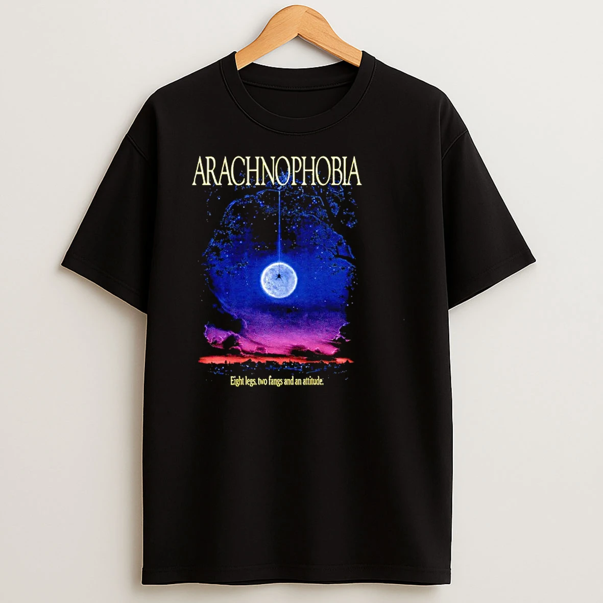 Arachnophobia Eight Legs Two Fangs And A Attitude Shirts