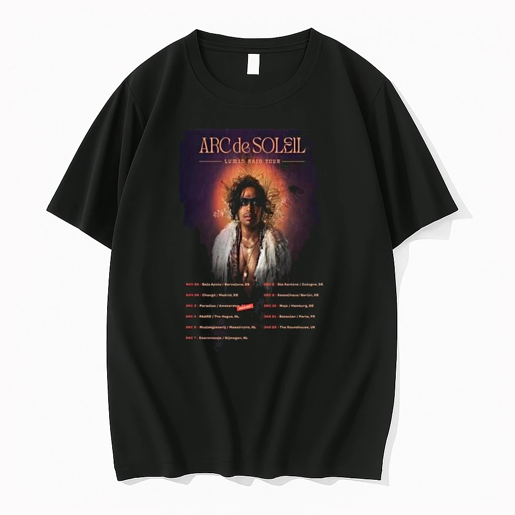 Arc De Soleil Lumin Rain Tour 2025 Shirts