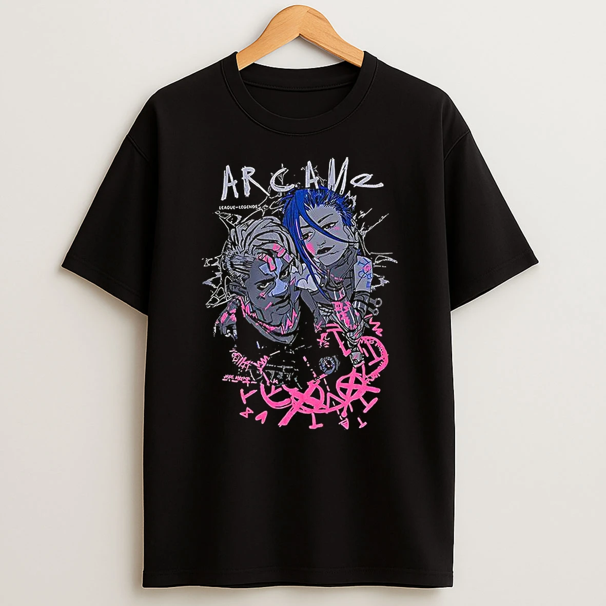 Arcane Jinx And Ekko Shirts
