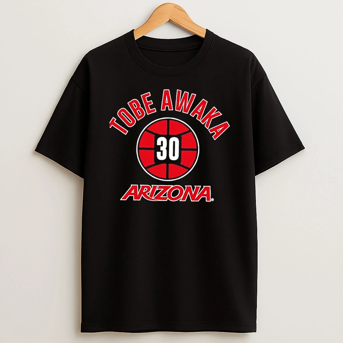Arizona Basketball Tobe Awaka Name Number Ball 30 Shirts