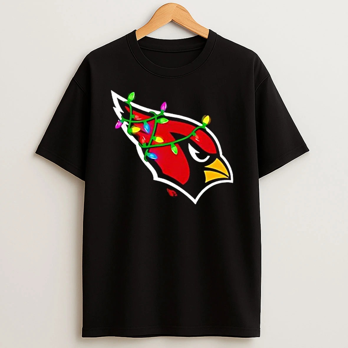 Arizona Cardinals Logo Holiday Lights Shirts