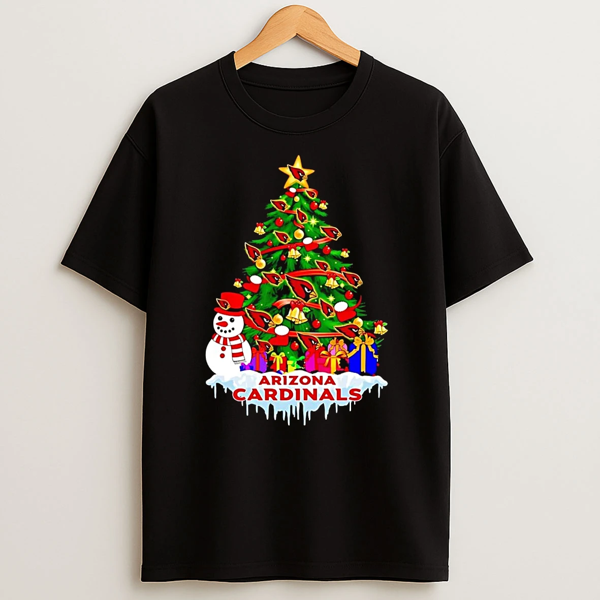 Arizona Cardinals Merry Christmas Tree Shirts