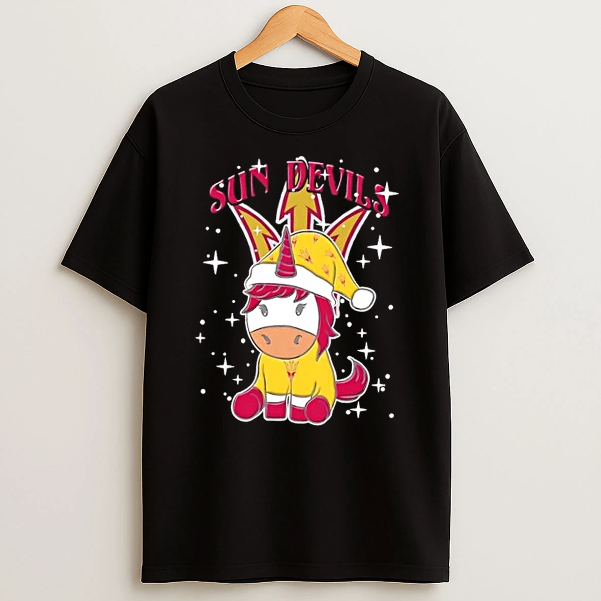 Arizona State Sun Devils Football X Unicorn Merry Christmas Shirts