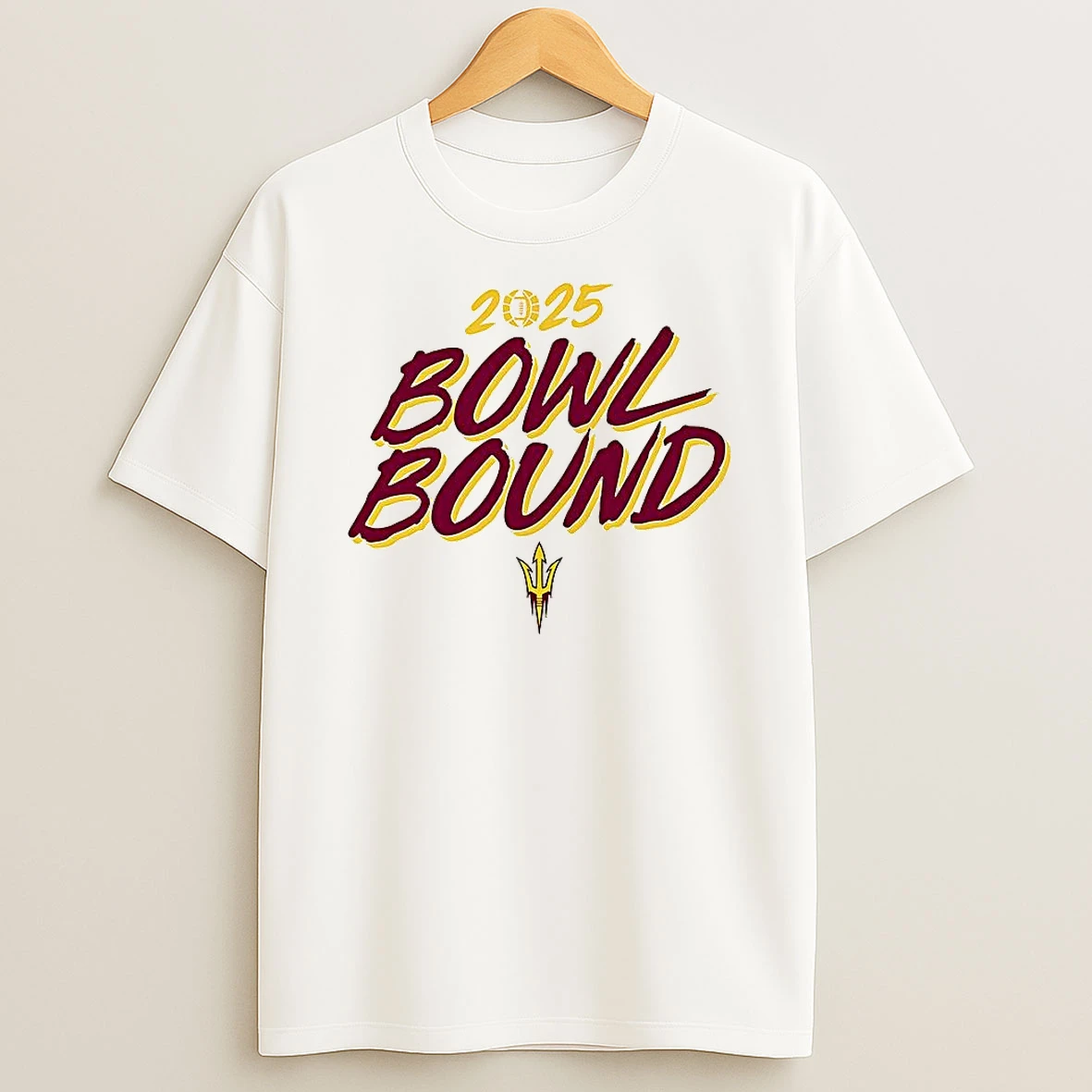 Arizona State Sun Devils Football 2025 Bowl Bound Shirts