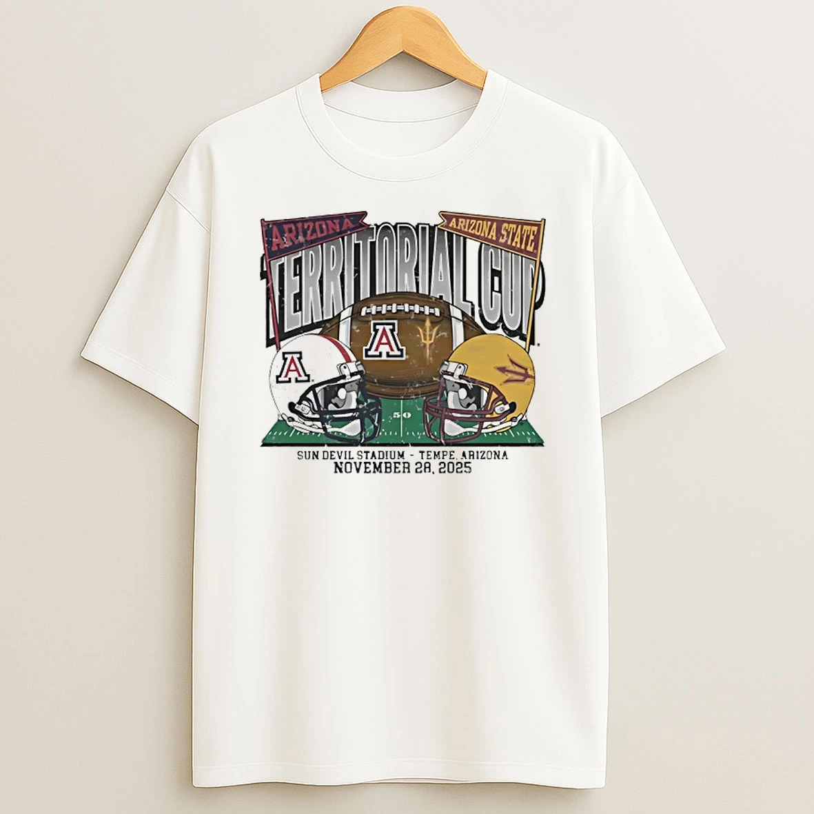 Arizona State Sun Devils Vs Arizona Wildcats Sun Devil Stadium Tempe Arizona Nov 28 2025 Shirts
